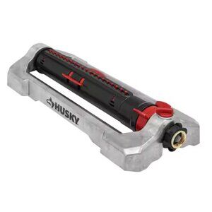 Husky 4-Way Adjustable Oscillating Sprinkler Width 17.24 in